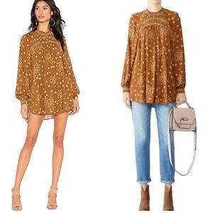 FREE PEOPLE "Flowers in her hair"
Tunic Blouse/dress